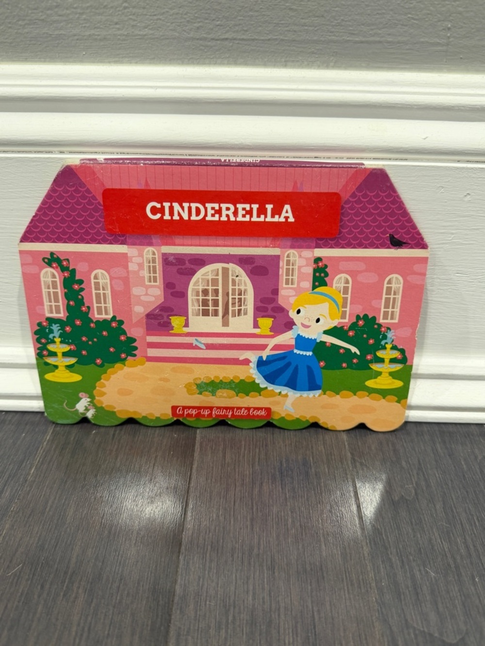 Cinderella Pink and Blue Pop-Up Fairy Tale Board Book Toddler Kids